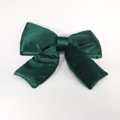 Green Plush Bow 16"x19" (48cm) 