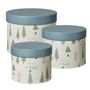 Set of 3 hat boxes 