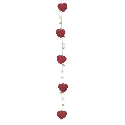 Metal Heart Garland