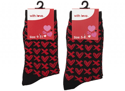 Valentines socks 