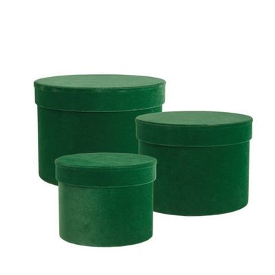 Green Hat Boxes 