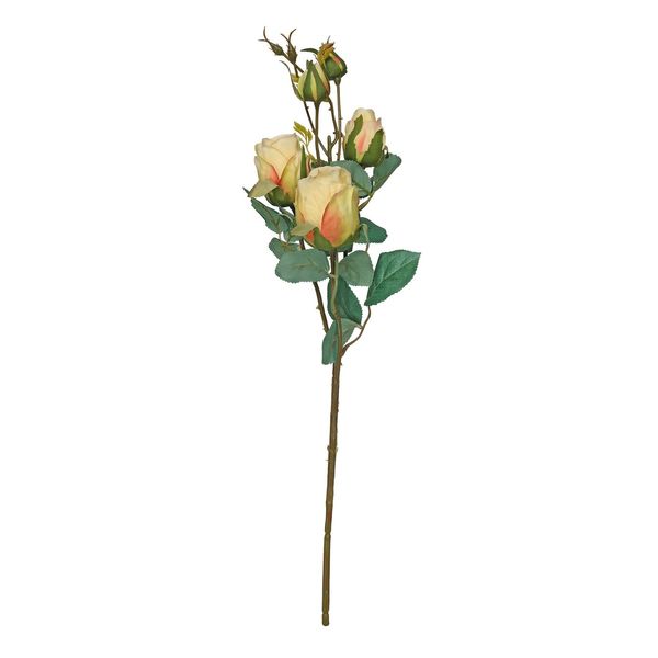 Rose Spray Yellow - 51cm 