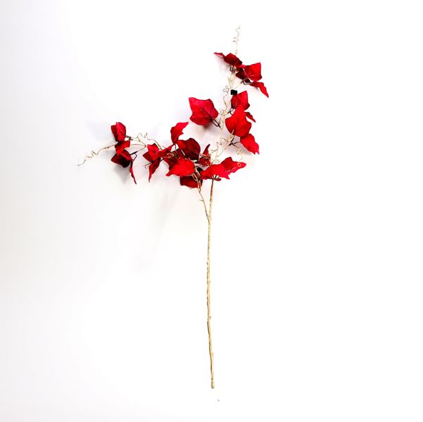 34"/86Cm Ivy Spray X 2 Red/Gold