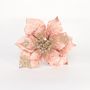 Poinsettia W/Clip-ROSE GOLD