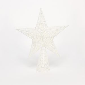 Star Tree Topper-ROSE GOLD/WHITE