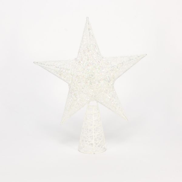 Star Tree Topper-ROSE GOLD/WHITE