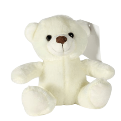 White Baby Bundle Bear (Plush Soft Toy)