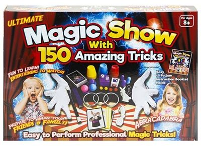 MAGIC SET 150 TRICKS WITH INSTRUCTIONS