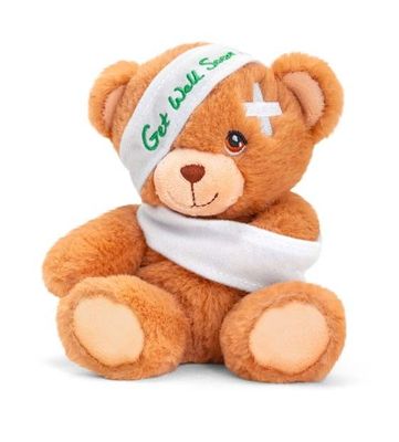 15cm Keeleco Get Well Soon Bear