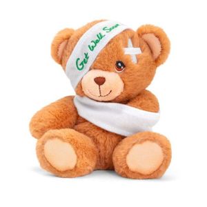 15cm Keeleco Get Well Soon Bear