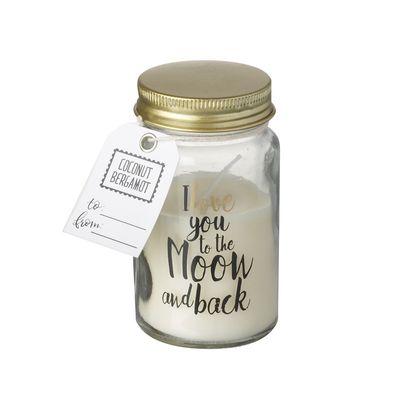 MOON & BACK LOVE SCENTED CANDLE