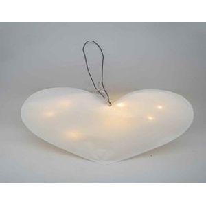 LARGE LIGHT UP PAPER HEART