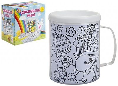 Colour Your Own Springtime Cup In Colour Box