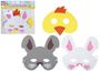 Set Of 3 Eva Easter Masks In Opp Bag With Header Card