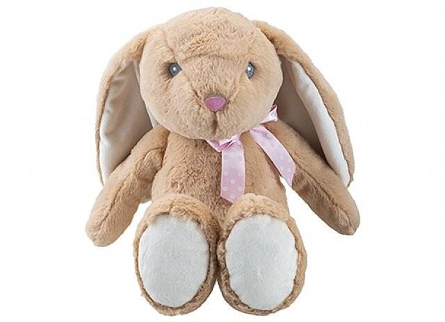 30Cm Sitting Floppy Pippin Rabbit Brown