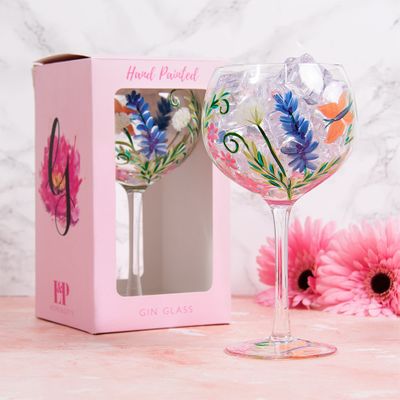 Botanical and Butterfly Glass
