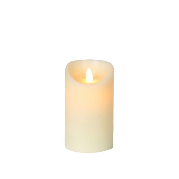 Moving Flame LED Candle 7.5x12.5cm