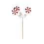 Candyland Glitter Candy Tube 62cm Red / White 