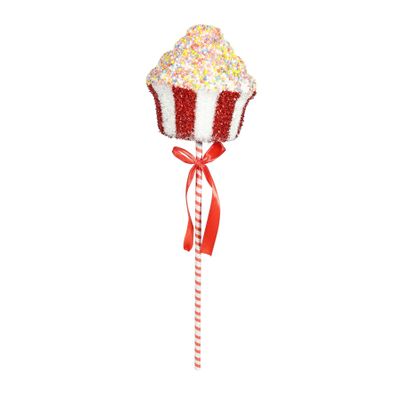 Candyland Cup Cake 58Cm Red / white 