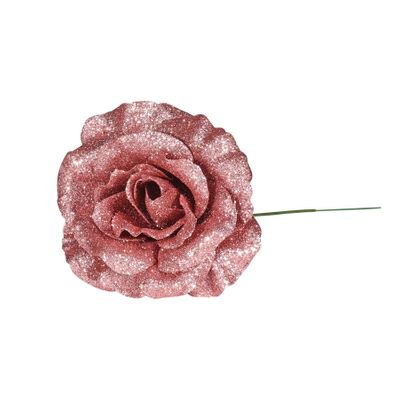 Glitter Rose Dusky pink 