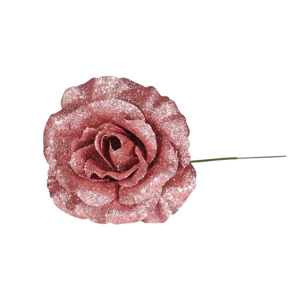 Glitter Rose Dusky pink 