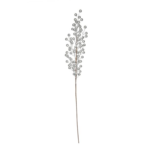 Berry Stem Silver 75cm