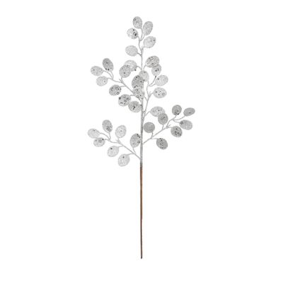 Glitter Eucalyptus stem Silver