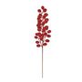 Glitter Eucalyptus stem Red