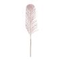 Glitter Feather Stem  Pink