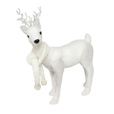 Deer Velvet White 