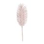 Glitter Palm Leaf Pink