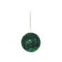 Green Glitter Bauble 10cm