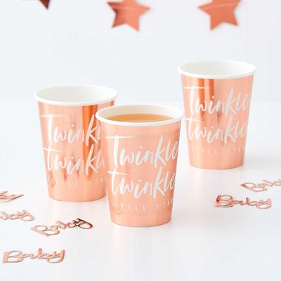 Rose Gold Cups 