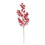 Red Glitter Berry Stem