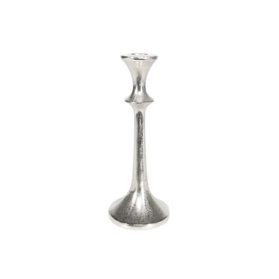 Covent Garden Manor Candle Stick  Raw Silver H24cm