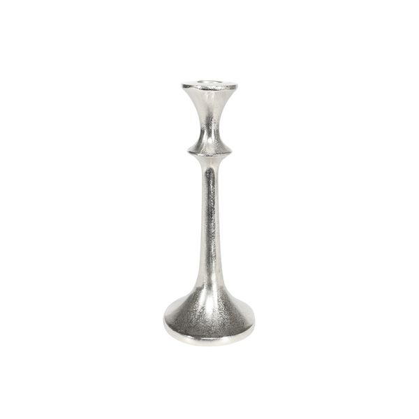 Covent Garden Manor Candle Stick  Raw Silver H24cm