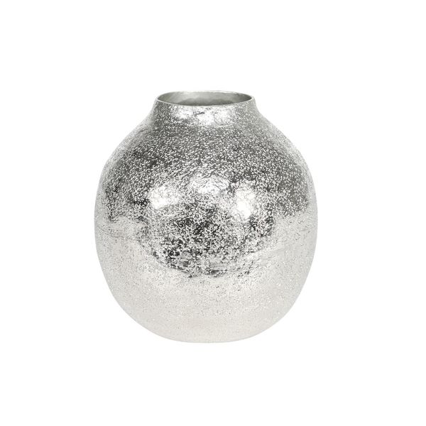 Covent Garden Cafe Vase Silver H11cm