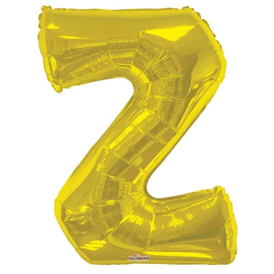 Letter Balloon - Z - Gold (34 inch)