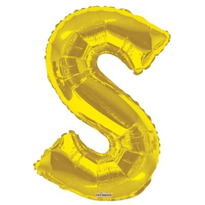 Letter Balloon - S - Gold (34 inch)