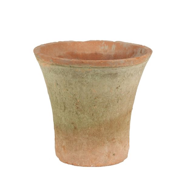 Fenland Mossed redstone tapered pot D15cm