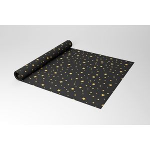 Black Kraft Gold Star Paper (50cmx100m)