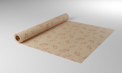 Nat Kraft Red Berry Paper (50cmx100m)