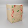Merry & Bright Flower Box - (18x18x24.5cm) (x10)