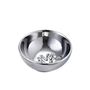 Chrome 7.7cm Burner Bowl in FSC Box - FSC Mix Credit