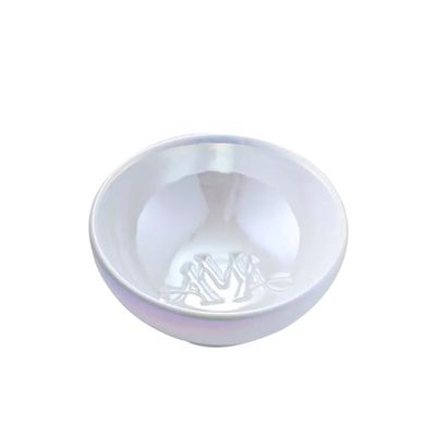 Pearlised White 7.7cm Burner Bowl in FSC Box - FSC Mix Credit
