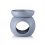 Grey Round Burner with 11.3cm Burner Bowl in FSC Box - FSC Mix Credit