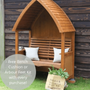 AFK Cottage Arbour - Beech Stain