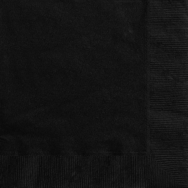 Black Party Napkins