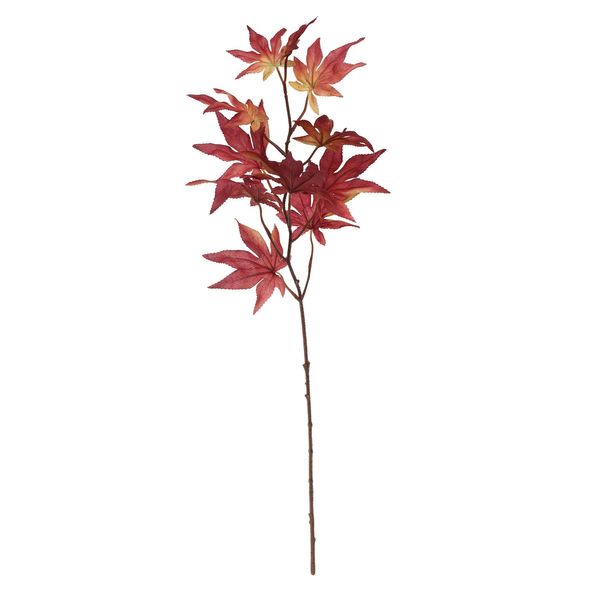 Glamis Maple Leaf Spray 64cm Red (12/288)