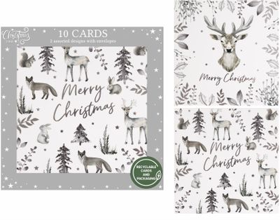 Deer Christmas Cards 